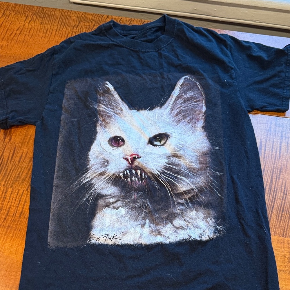 Black Cat Graphic T-Shirt